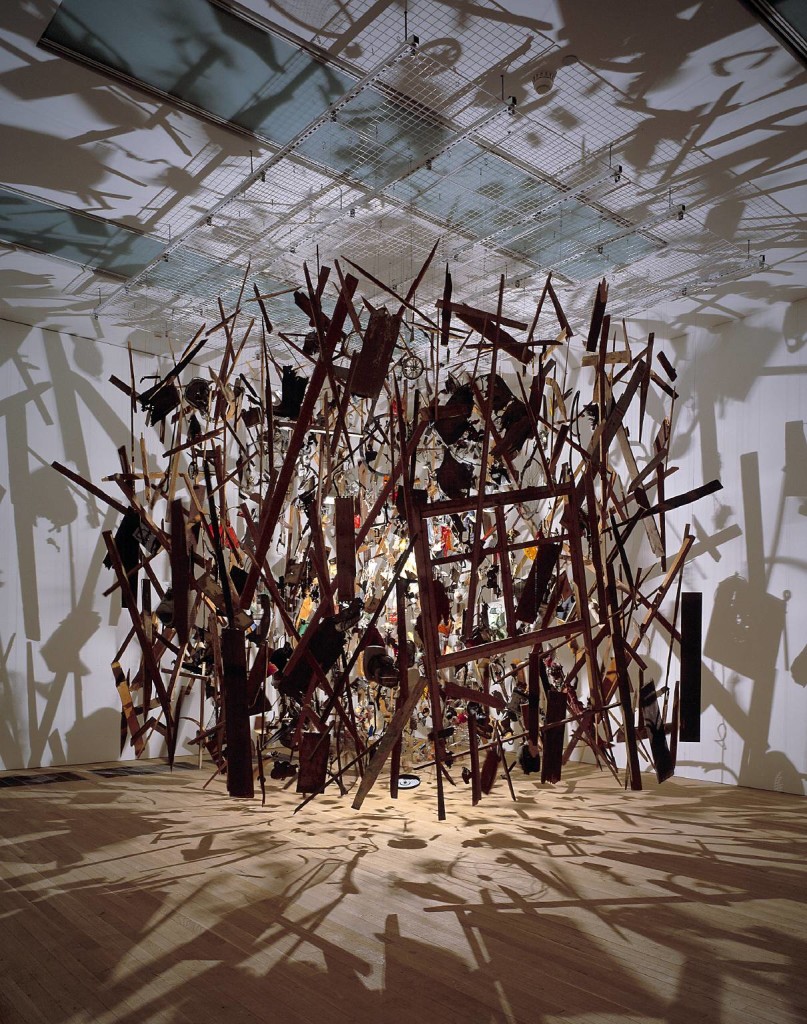 Cornelia Parker - Cold Dark Matter: An Exploded View (1991)